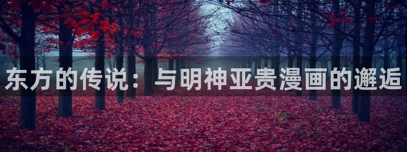 歪歪漫画—汗汗漫画：东方的传说：与明神亚贵漫画的邂逅